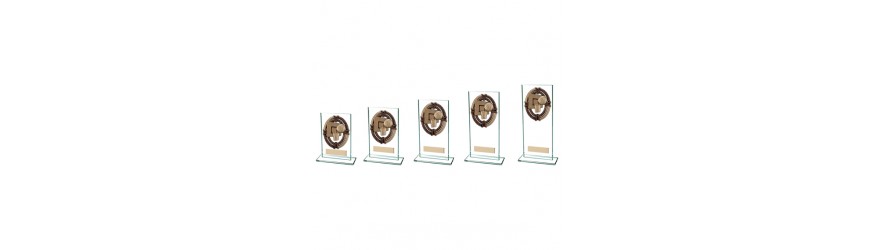MAVERICK BASKETBALL GLASS TROPHY - 5 SIZES - 12.5CM - 20CM MAVERICK BASKETBALL GLASS TROPHY - 5 SIZES - 12.5CM - 20CM